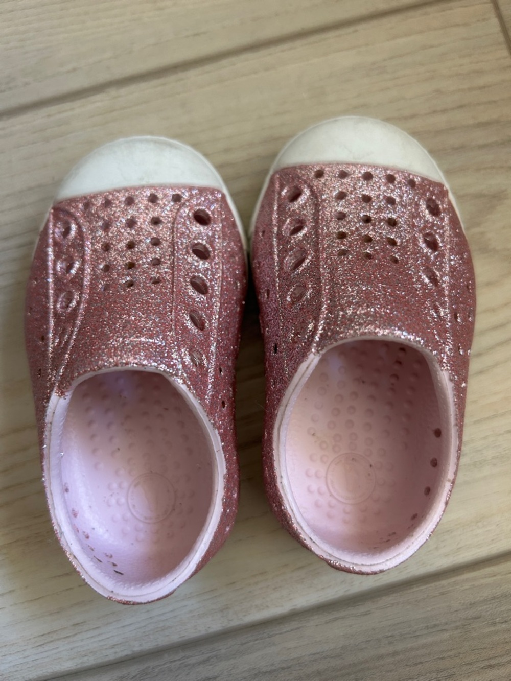Native Kids Slip-On Sneakers Jefferson Bling Pink - Picture 2 of 7
